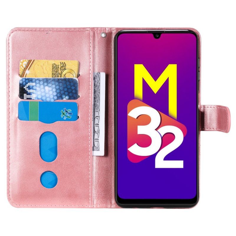 Lederhüllen Für Samsung Galaxy M32 Geldbörse