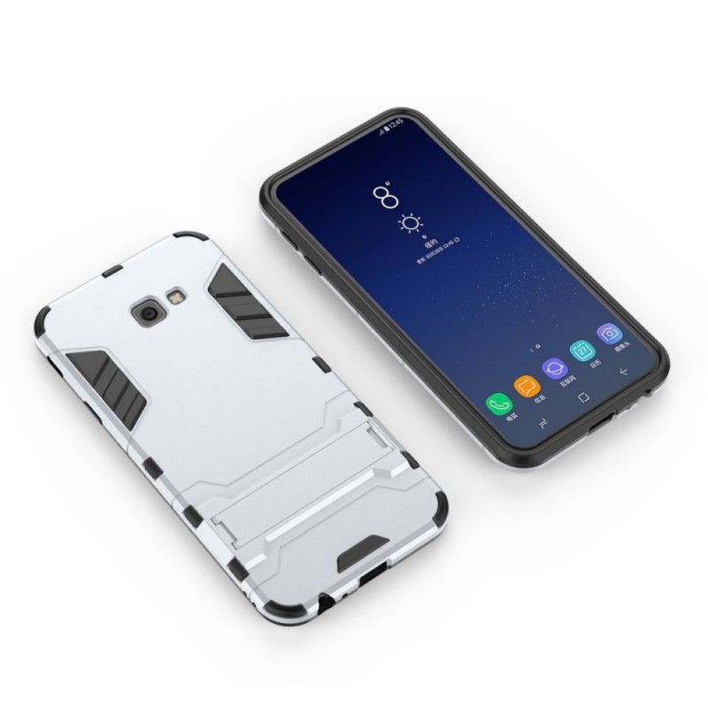 Hülle Samsung Galaxy J4 Plus Schwarz Handyhülle Extrem Widerstandsfähig