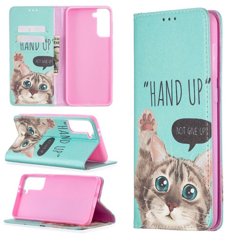 Flip Case Samsung Galaxy S21 Plus 5G Hand Hoch