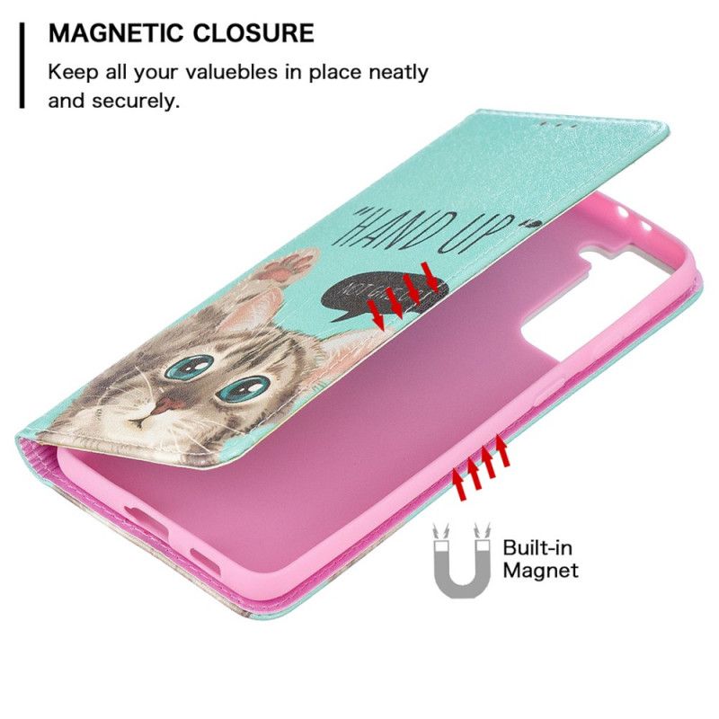 Flip Case Samsung Galaxy S21 Plus 5G Hand Hoch