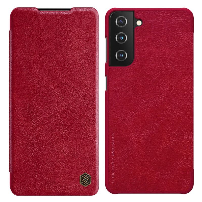 Flip Case Samsung Galaxy S21 Plus 5G Schwarz Nillkin-Qin-Serie