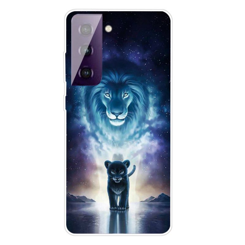 Hülle Für Samsung Galaxy S21 Plus 5G Löwenbaby