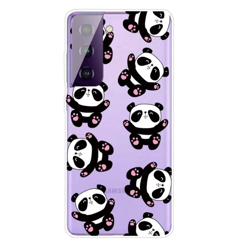 Hülle Für Samsung Galaxy S21 Plus 5G Top-Spaß-Pandas