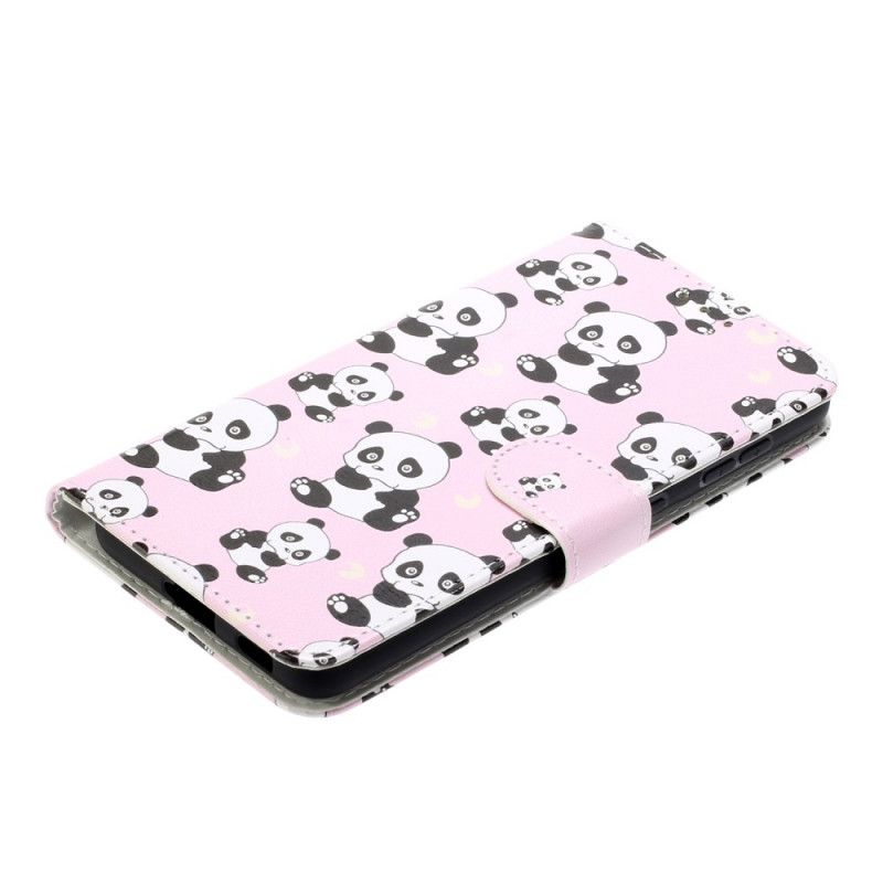 Lederhüllen Für Samsung Galaxy S21 Plus 5G Nur Pandas