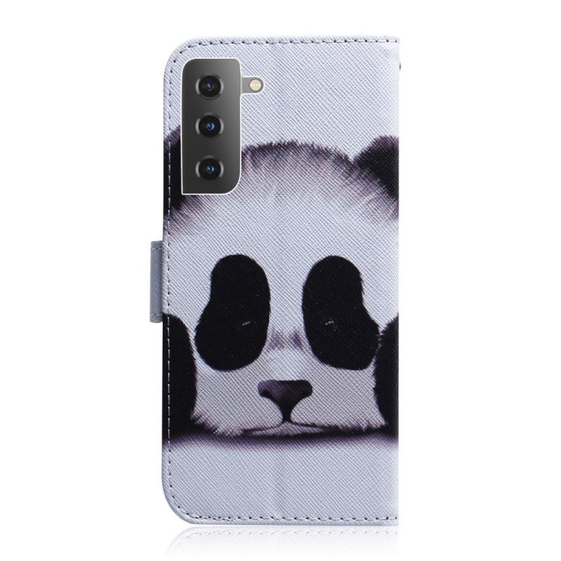 Lederhüllen Samsung Galaxy S21 Plus 5G Pandagesicht