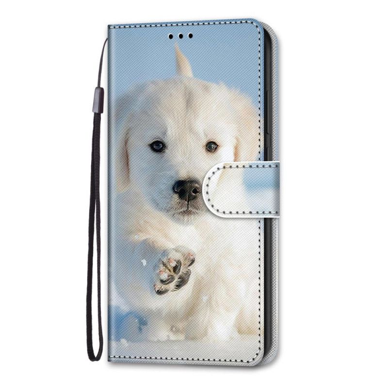 Lederhüllen Samsung Galaxy S21 Plus 5G Süßer Hund