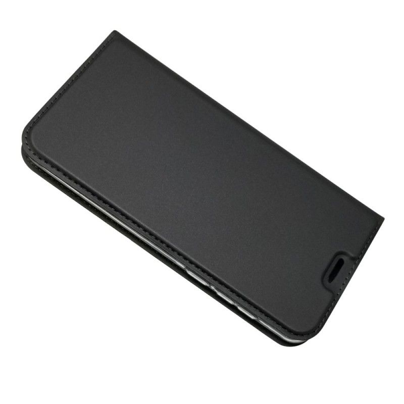 Flip Case Huawei Y5 2018 Schwarz Erstklassige Serie