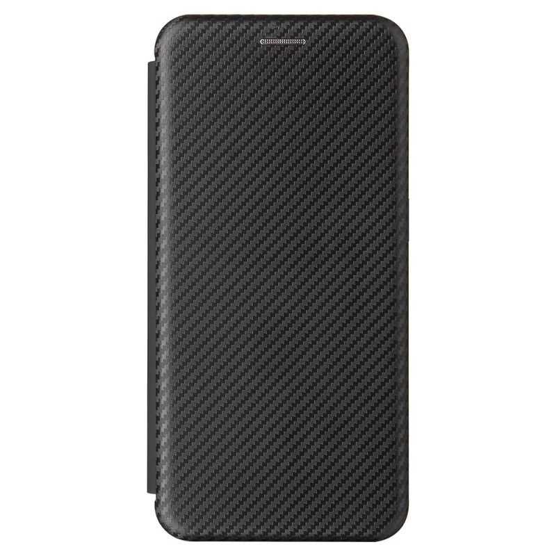 Flip Case OnePlus 9 Schwarz Kohlenstoffsilikon