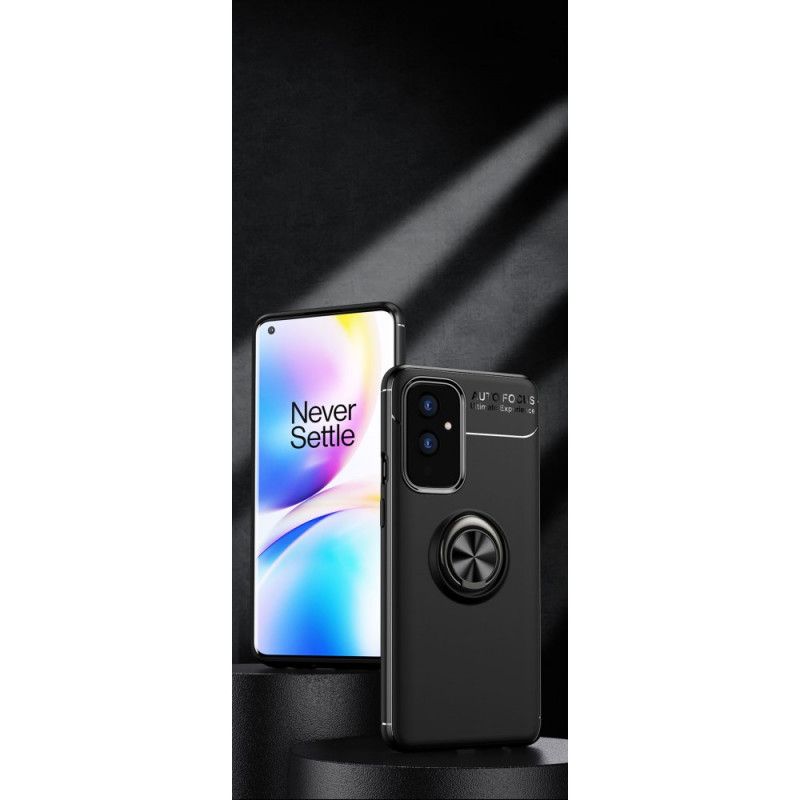 Hülle Für OnePlus 9 Schwarz Drehring