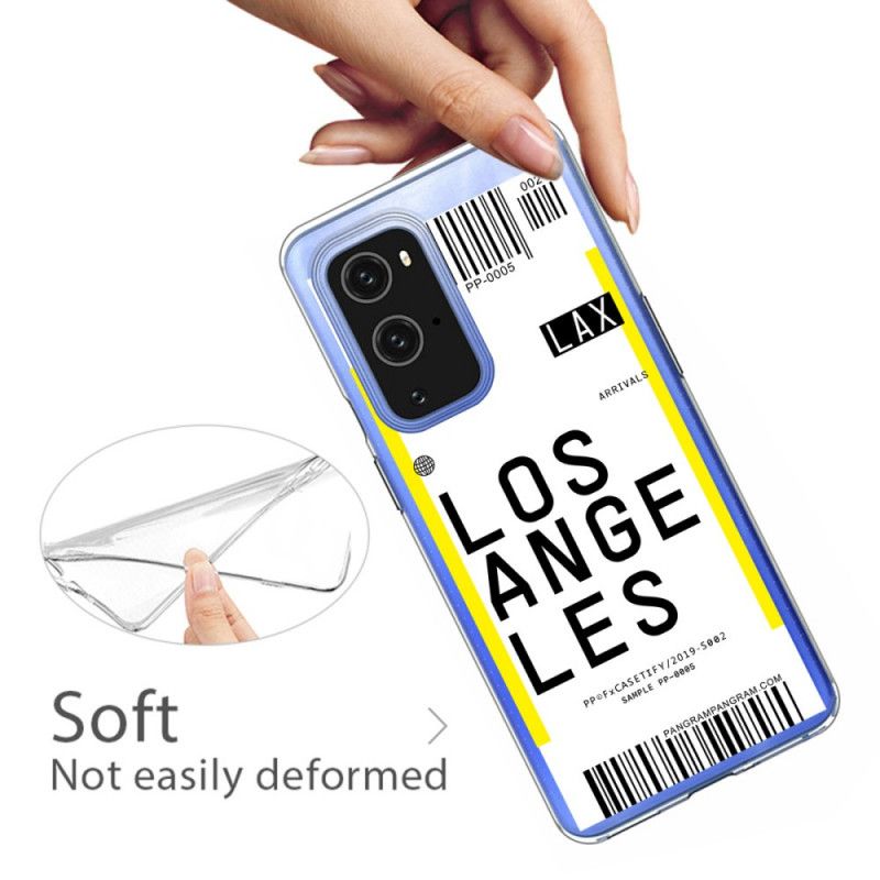 Hülle OnePlus 9 Bordkarte Nach Los Angeles
