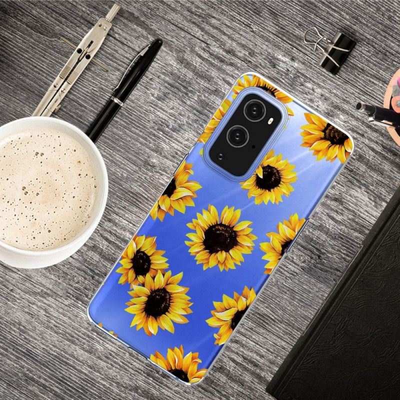 Hülle OnePlus 9 Handyhülle Sonnenblumen