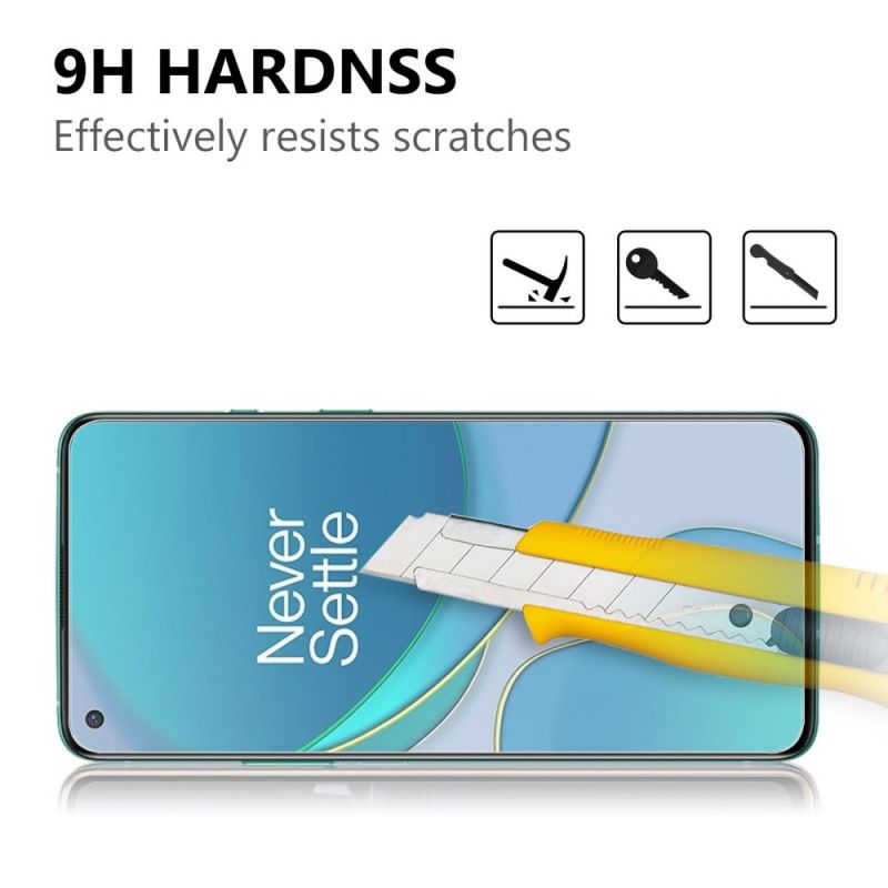 Schutz Aus Gehärtetem Glas Für Den OnePlus 9 Bildschirm