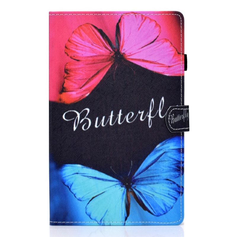 Lederhüllen Huawei MatePad T 8 Butterffly