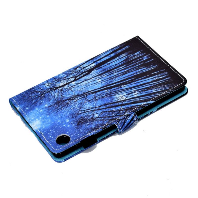 Lederhüllen Huawei MatePad T 8 Handyhülle Nachtwald