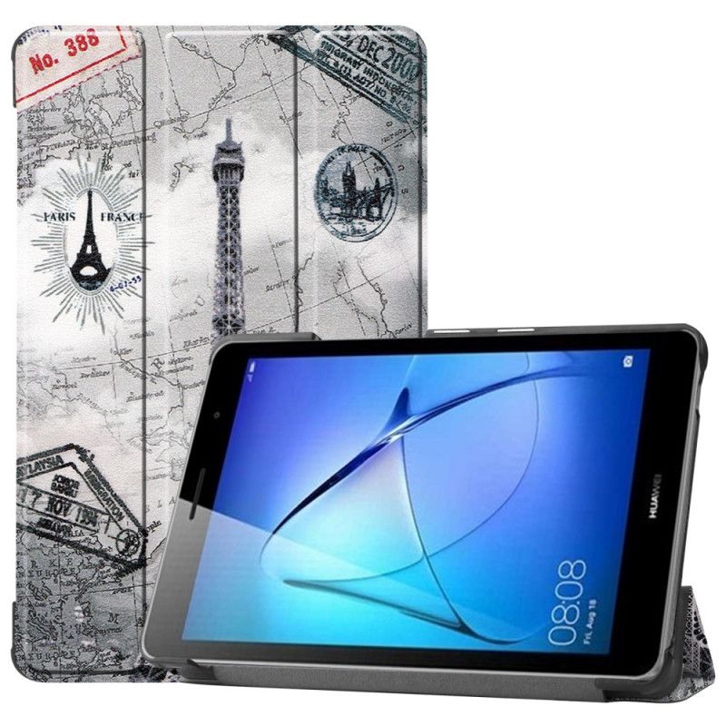 Smart Case Huawei MatePad T 8 Retro Eiffelturm
