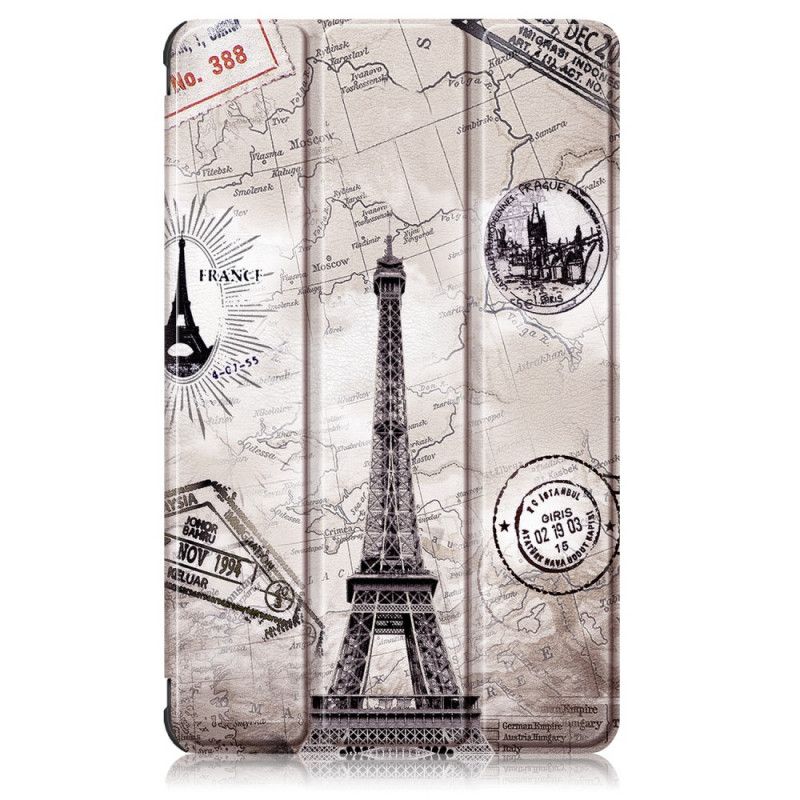 Smart Case Huawei MatePad T 8 Verstärkter Retro-Eiffelturm