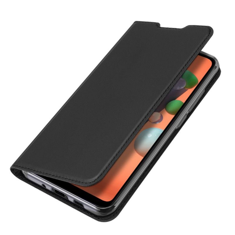 Flip Case Samsung Galaxy M11 Schwarz Pro-Dux-Ducis-Haut