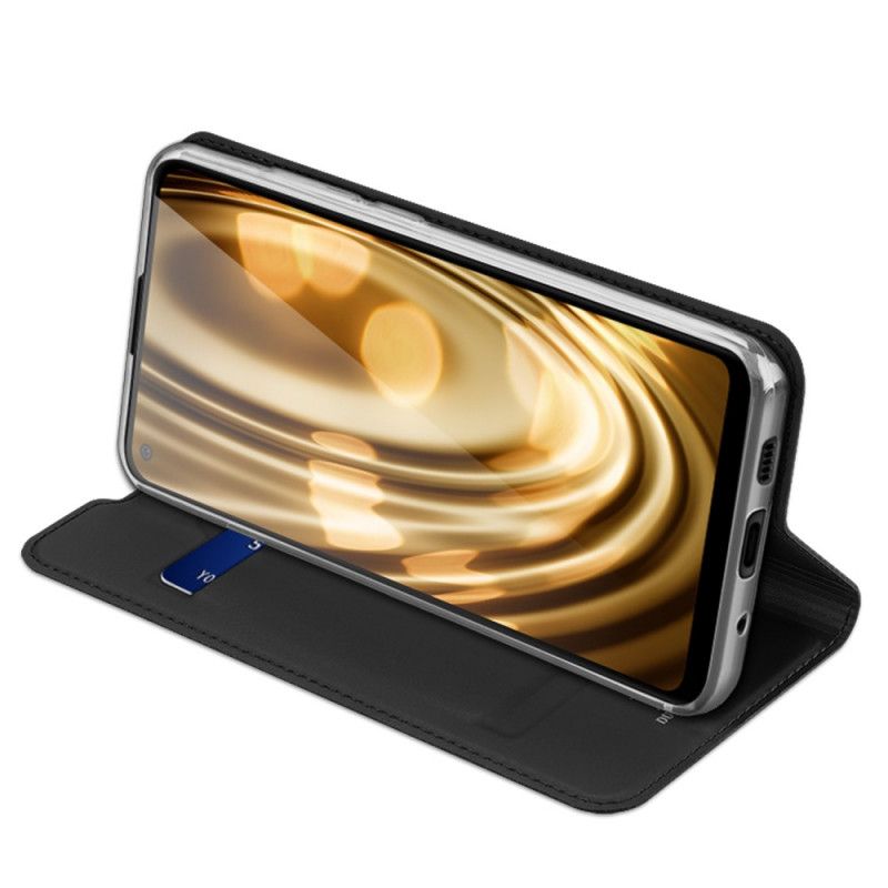 Flip Case Samsung Galaxy M11 Schwarz Pro-Dux-Ducis-Haut