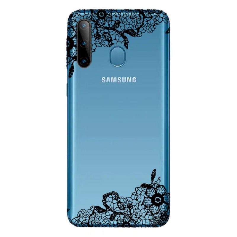 Hülle Für Samsung Galaxy M11 Feine Spitze