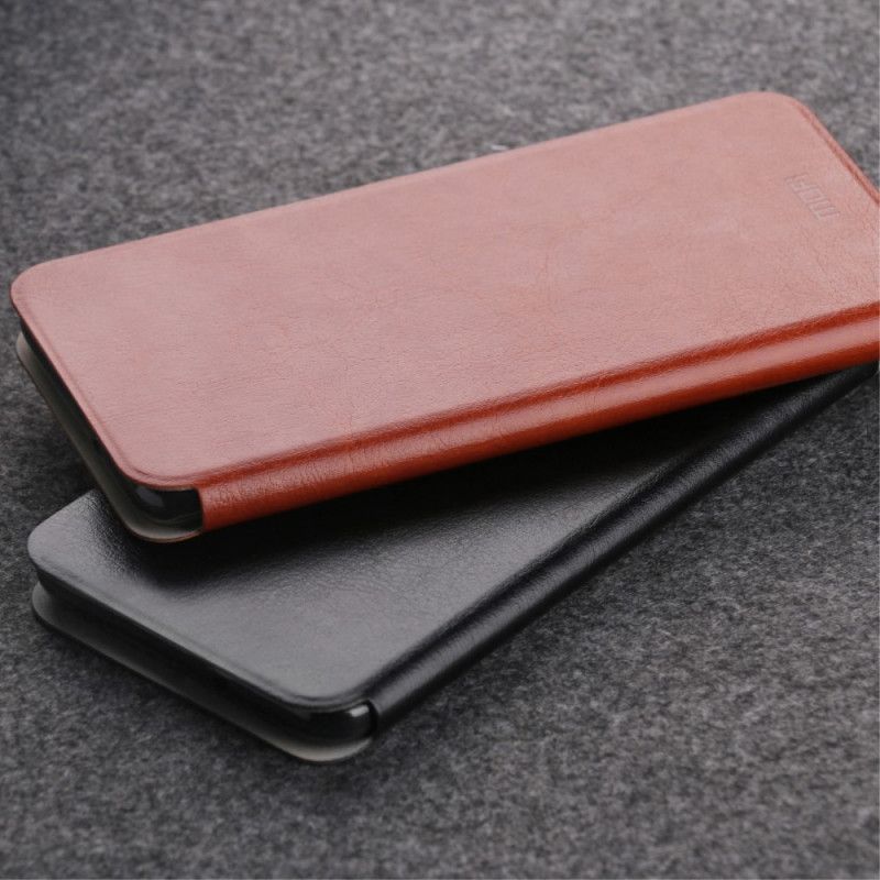 Flip Case Xiaomi Redmi K30 Schwarz Handyhülle Mofi Vintage Klassik