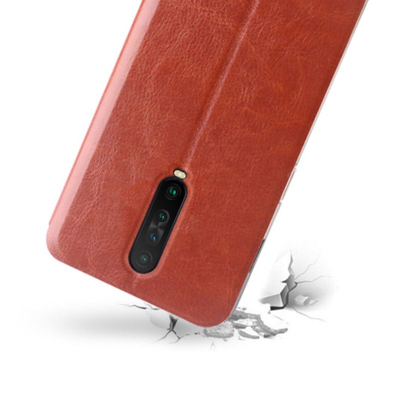 Flip Case Xiaomi Redmi K30 Schwarz Handyhülle Mofi Vintage Klassik