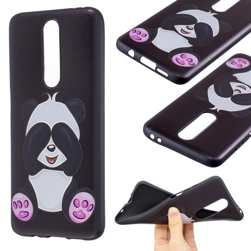 Hülle Für Xiaomi Redmi K30 Geprägter Lustiger Panda