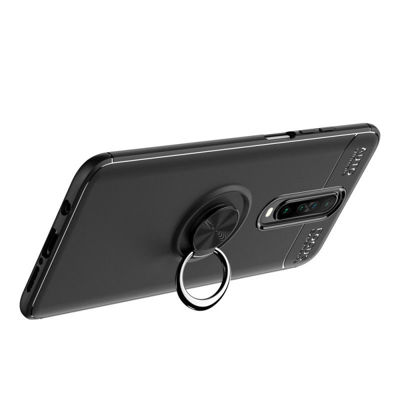 Hülle Für Xiaomi Redmi K30 Schwarz Drehring