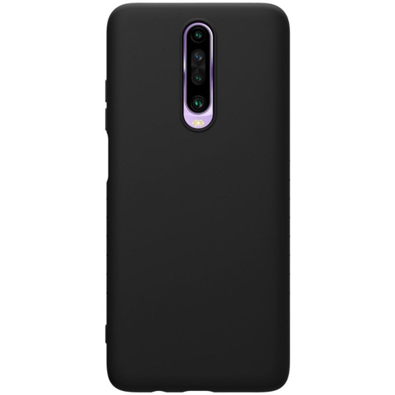 Hülle Xiaomi Redmi K30 Schwarz Nillkin-Gummi