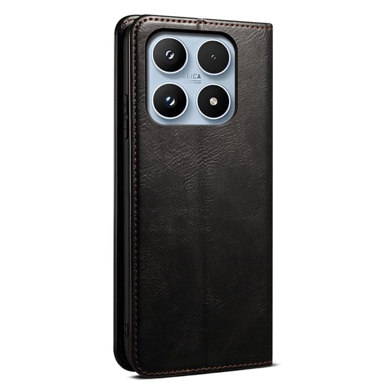 Flip Case Xiaomi 17 Handyhülle Gewachstes Kunstleder