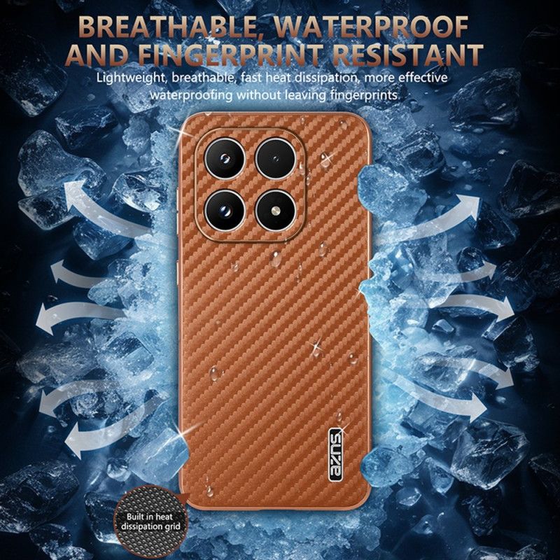 Hülle Für Xiaomi 17 Textur Azns Kohlefaser