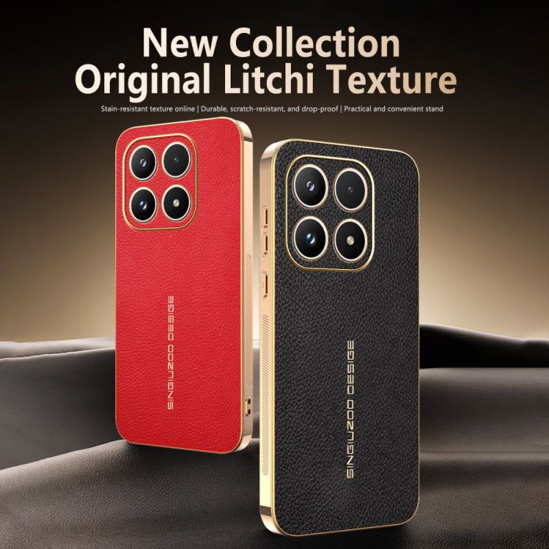 Hülle Xiaomi 17 Kratzfeste Litschi-textur