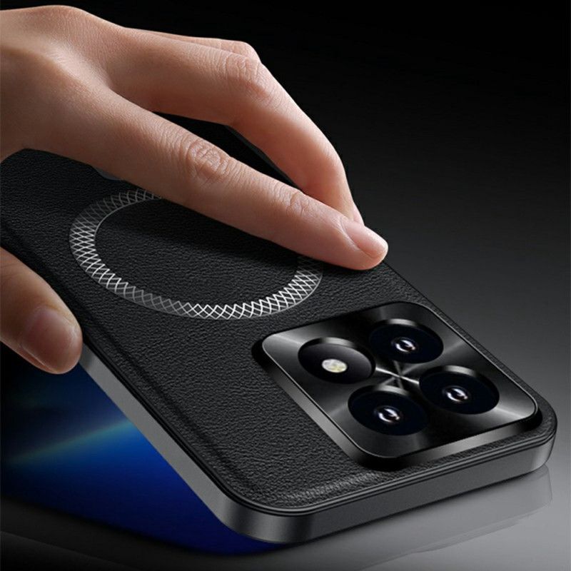 Hülle Xiaomi 17 Magsafe Lederoptik