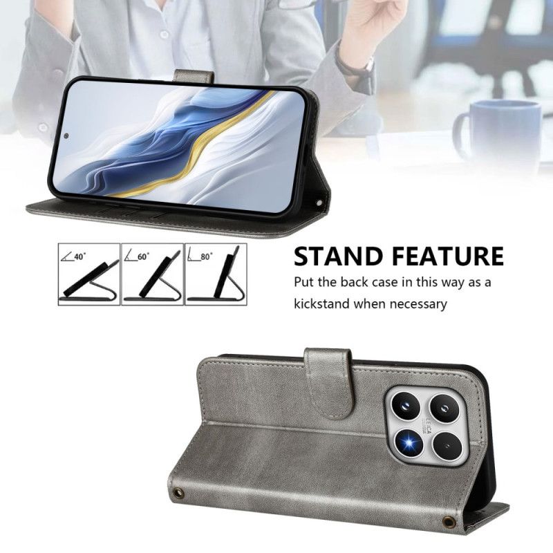 Lederhüllen Für Xiaomi 17 Retro-design