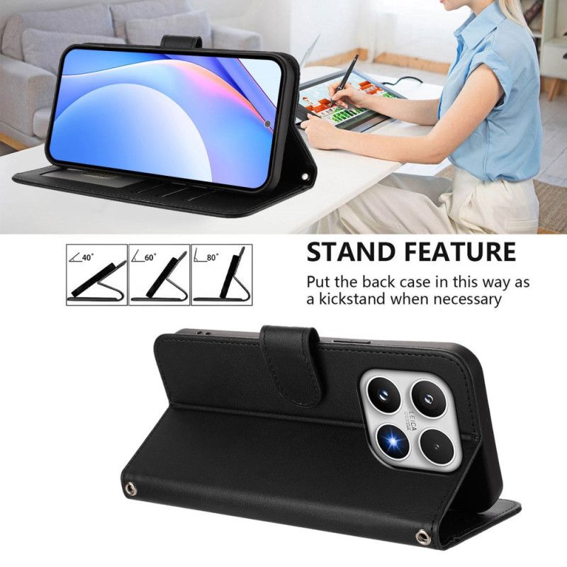 Lederhüllen Für Xiaomi 17 Rfid-schutz In Lederoptik