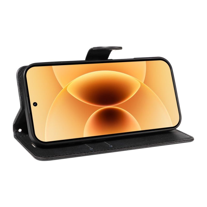 Lederhüllen Für Xiaomi 17 Schlichtes Kunstleder