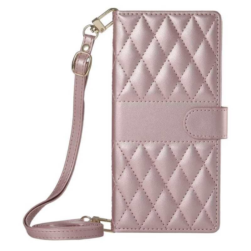 Lederhüllen Xiaomi 17 Gesteppt Mit Riemen