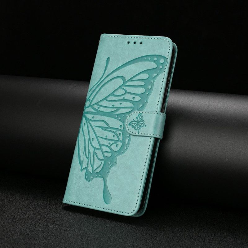Lederhüllen Xiaomi 17 Grafischer Schmetterling