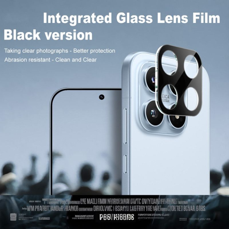 Linsenschutz Aus Gehärtetem Glas Für Xiaomi 17 (schwarze Version)