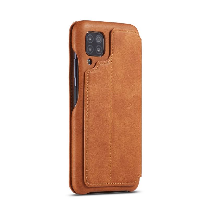 Flip Case Huawei P40 Lite Rot Handyhülle Lc.Imeeke Ledereffekt