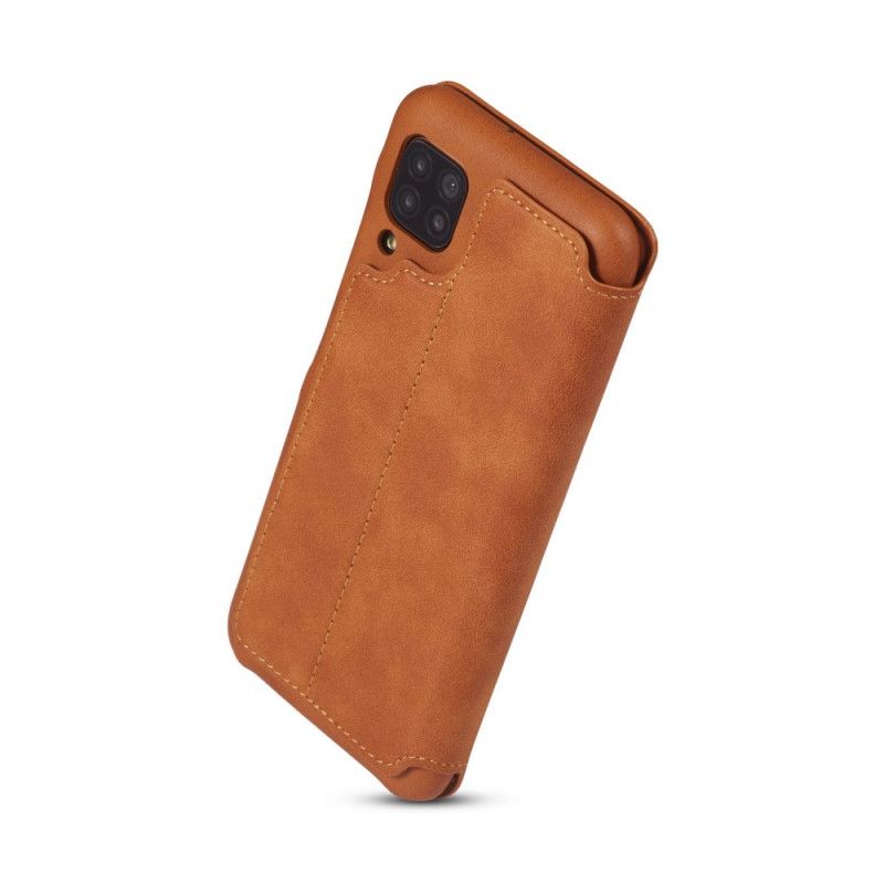 Flip Case Huawei P40 Lite Rot Handyhülle Lc.Imeeke Ledereffekt