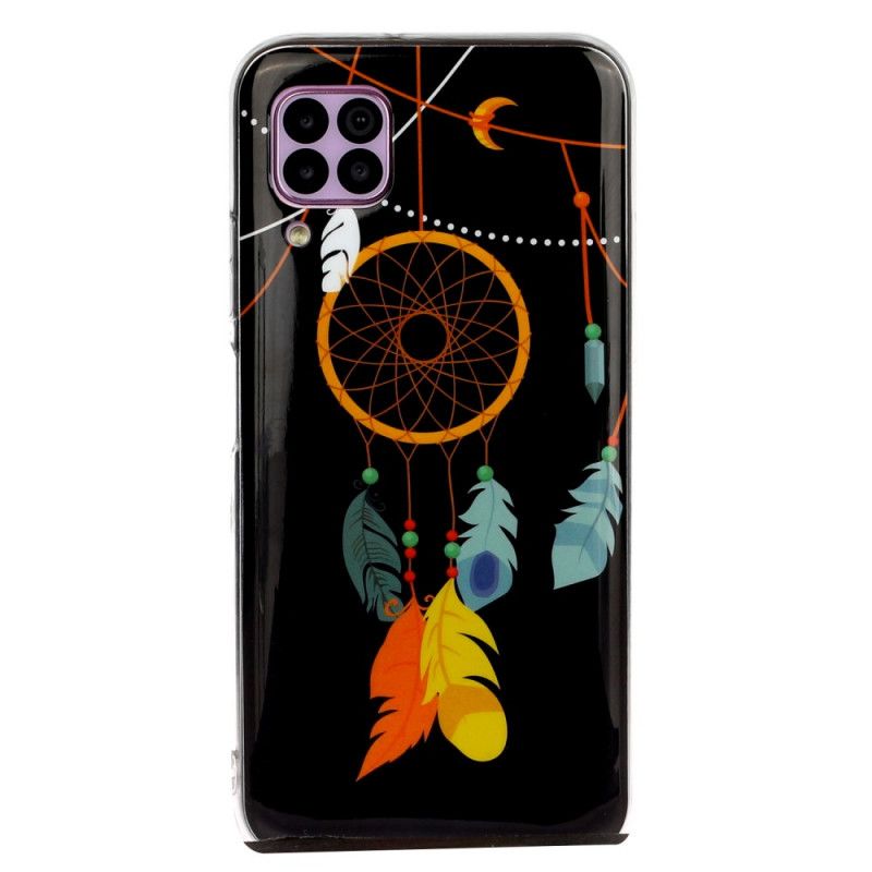 Hülle Huawei P40 Lite Einzigartiger Fluoreszierender Traumfänger