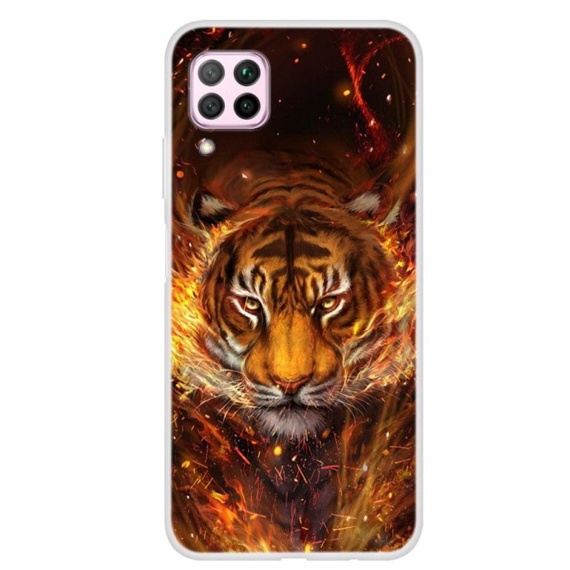 Hülle Huawei P40 Lite Handyhülle Feuertiger