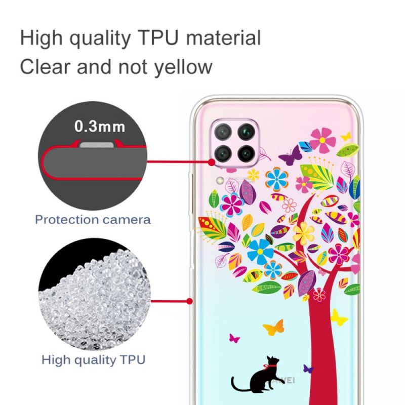 Hülle Huawei P40 Lite Handyhülle Katze Unter Dem Baum