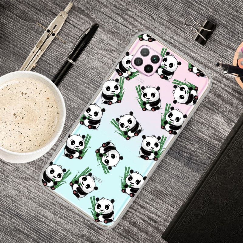 Hülle Huawei P40 Lite Handyhülle Kleine Pandas