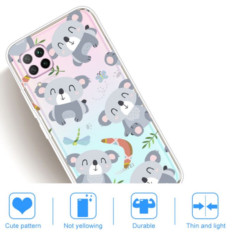 Hülle Huawei P40 Lite Handyhülle Süße Koalas