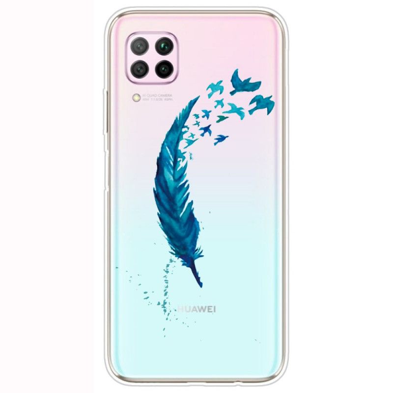 Hülle Huawei P40 Lite Schöne Feder