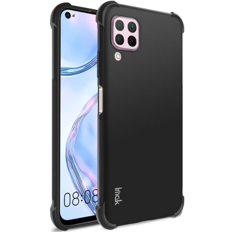 Hülle Huawei P40 Lite Schwarz Flexibler Silikonimak