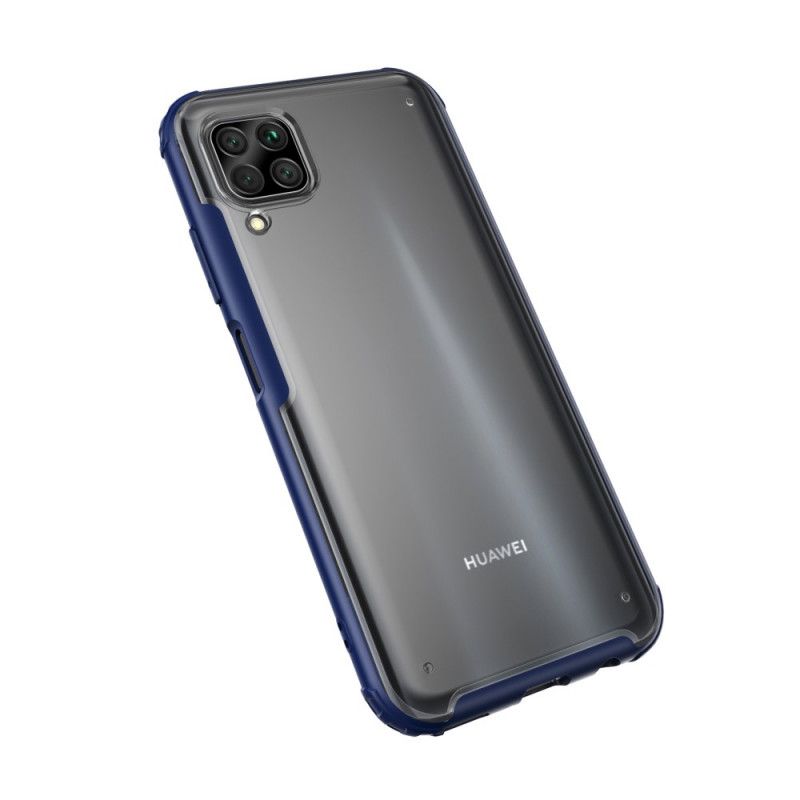 Hülle Huawei P40 Lite Schwarz Hybrid-Silikonfelgenausführung