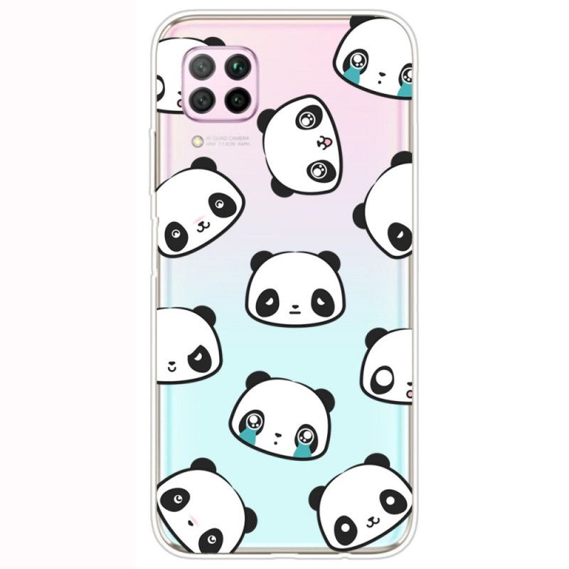 Hülle Huawei P40 Lite Sentimentale Pandas