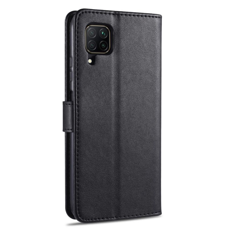 Lederhüllen Huawei P40 Lite Schwarz Azns Kunstleder